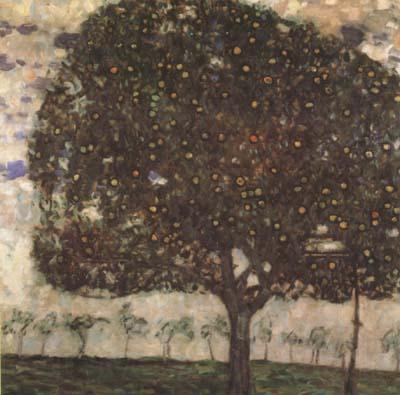 Gustav Klimt Apple Tree II (mk20) Norge oil painting art